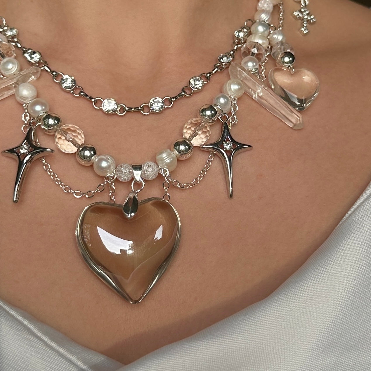 ☆ Moonstar Love Necklace ☆
