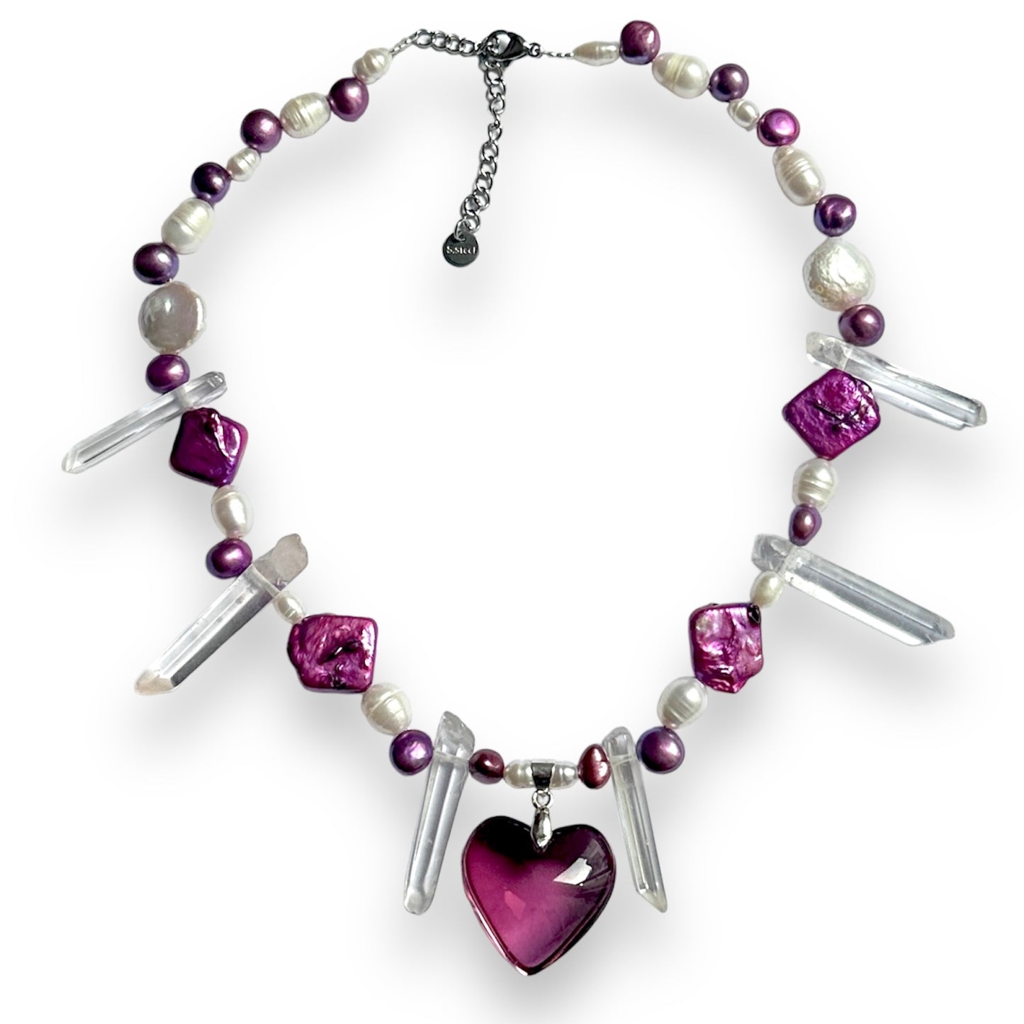 Roseglass Necklace