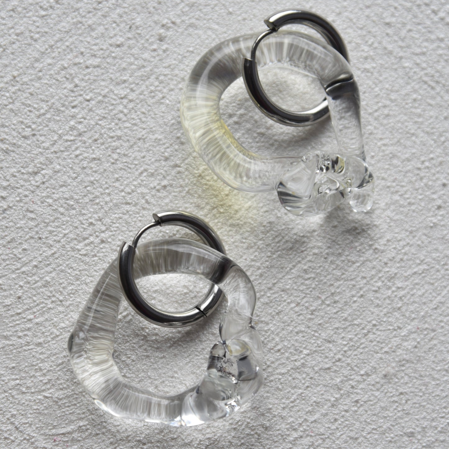 Holographic Glass Earrings