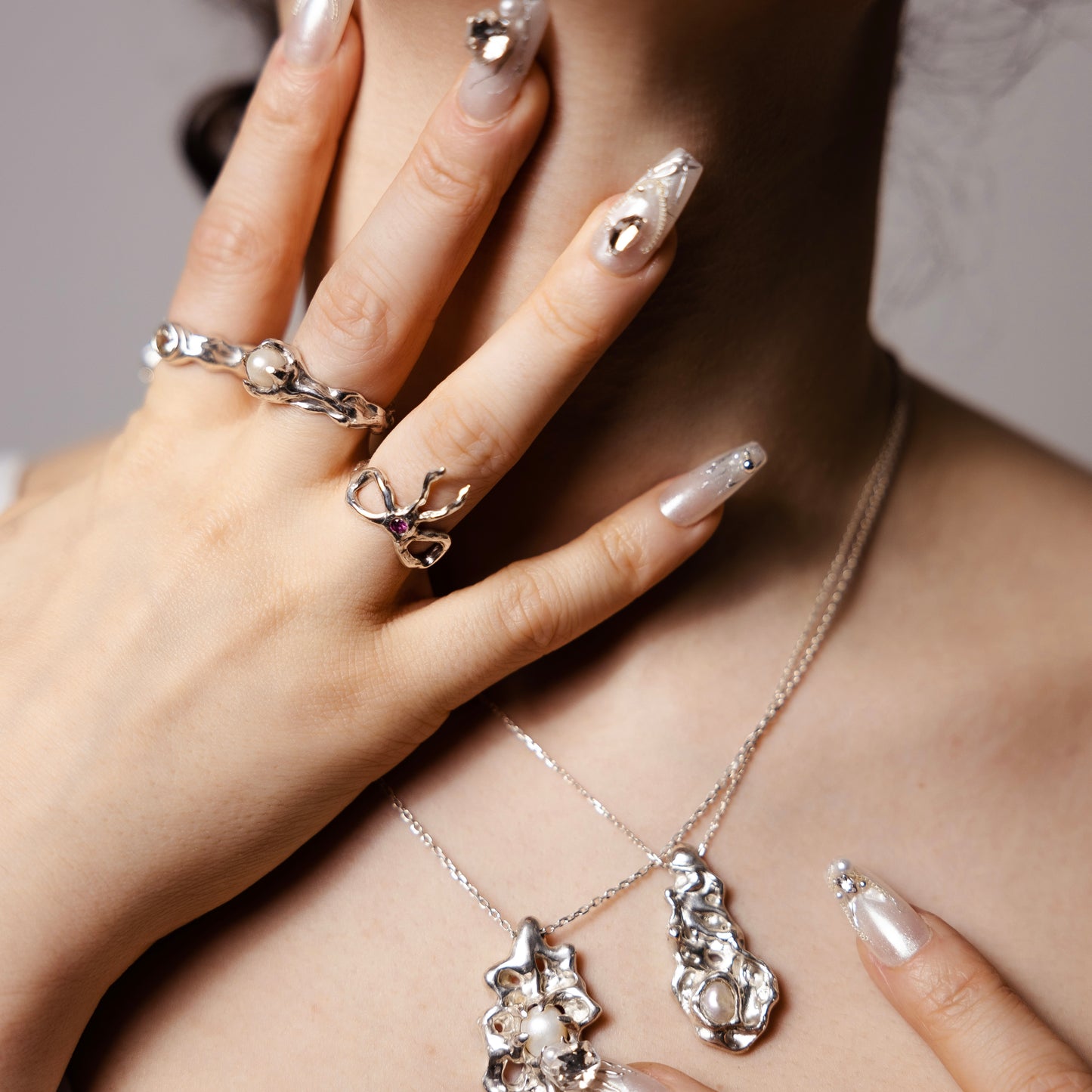Pearl World Ring