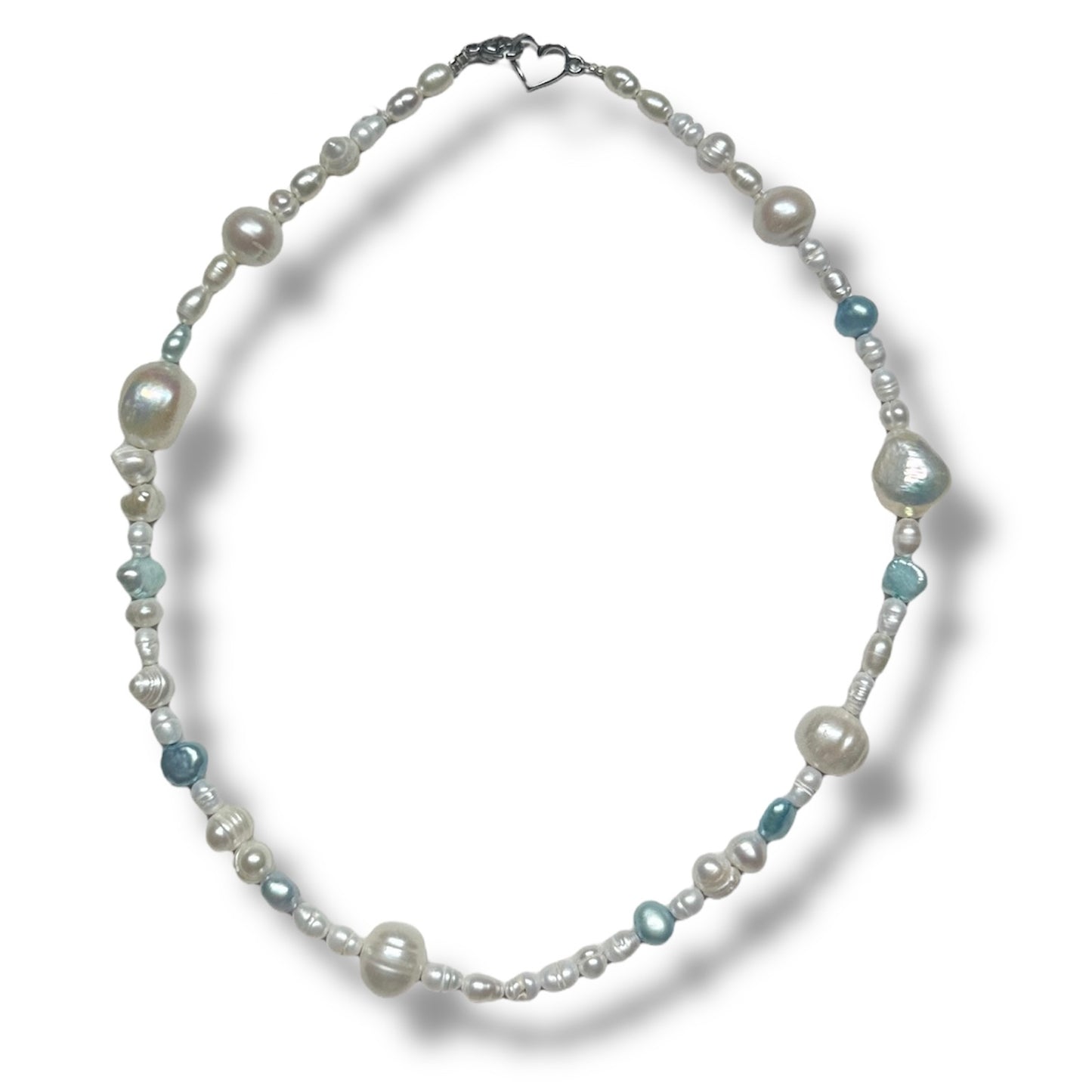 Blue Pearl Necklace