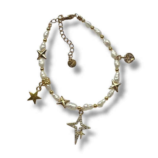 Galaxy Star Gold Bracelet