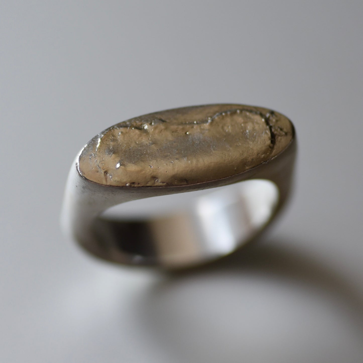 Melted Signet Ring