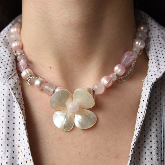 Deepsea Rose Necklace