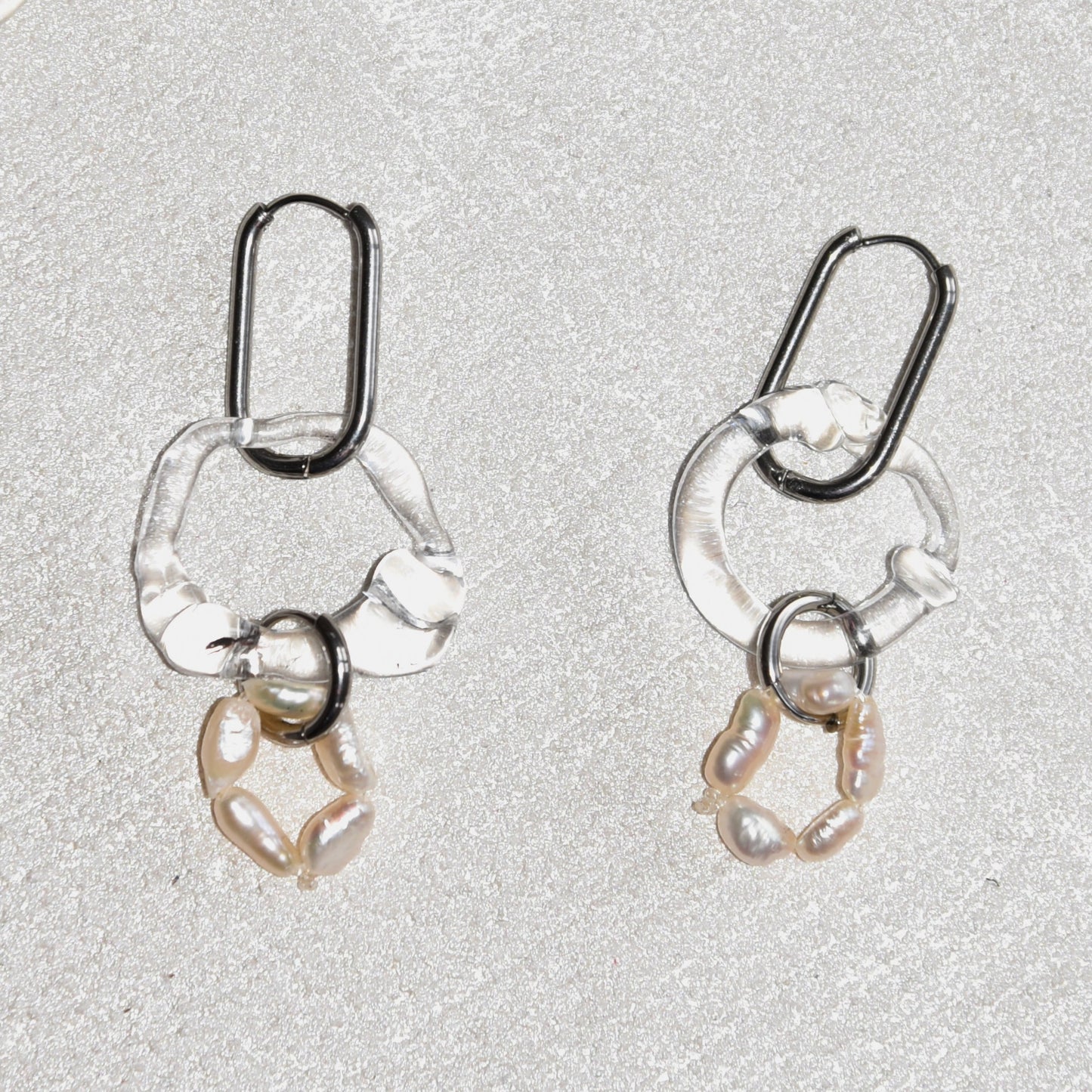 Glass Pearl Earrings