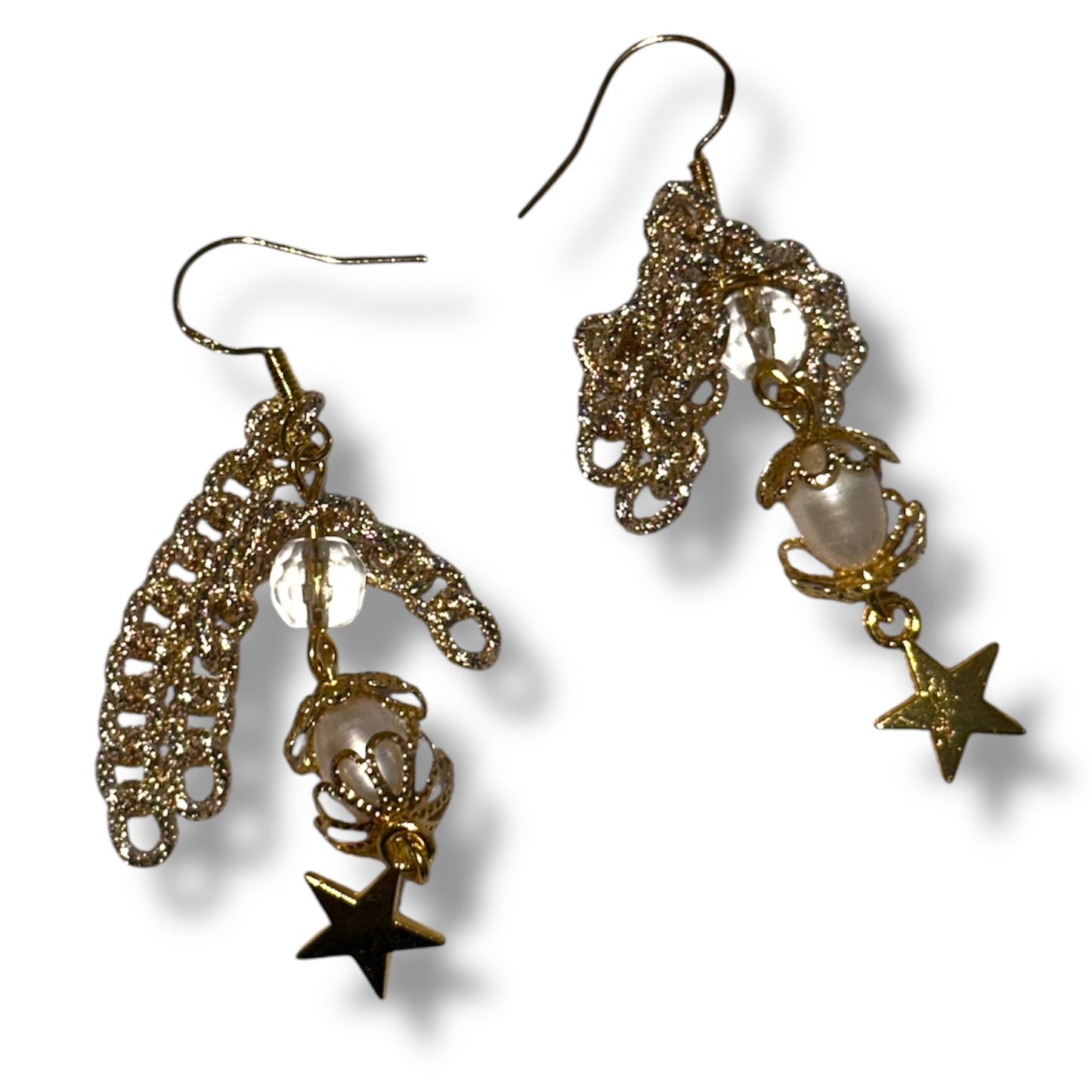 Gold Star Earrings