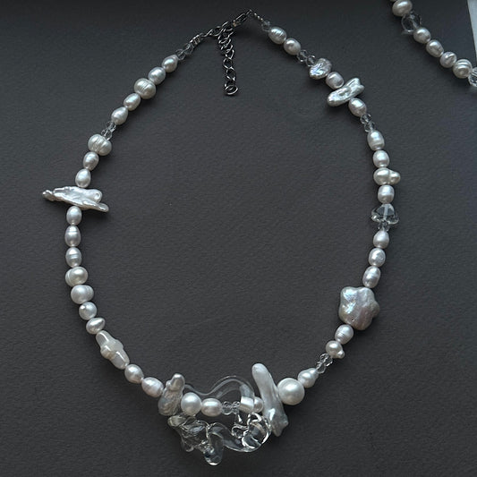 Organic Glass Necklace