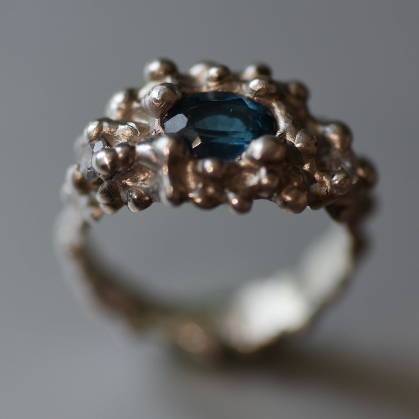 Ocean Organic Silver Ring