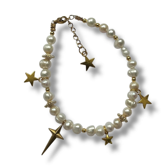 Gold Star Bracelet