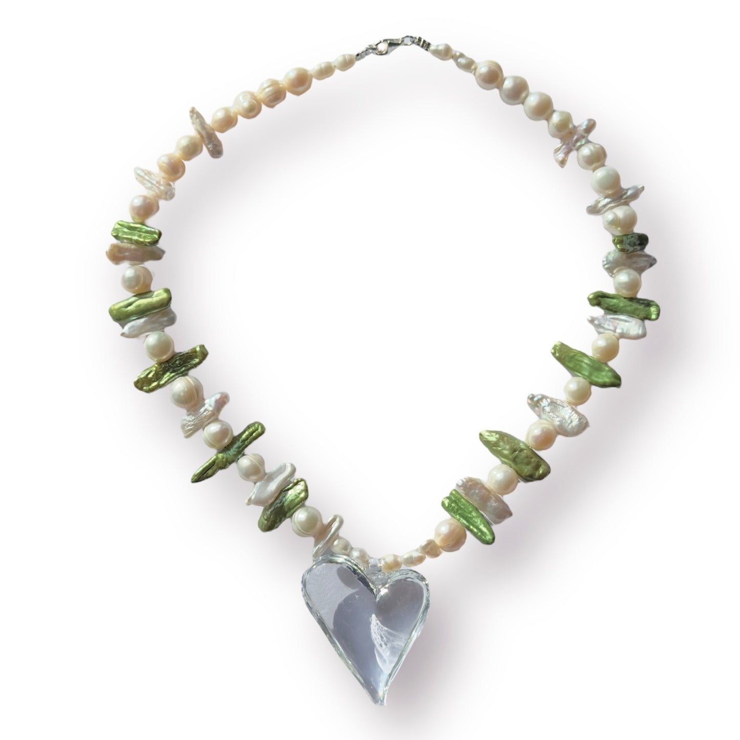 Green Glass Necklace