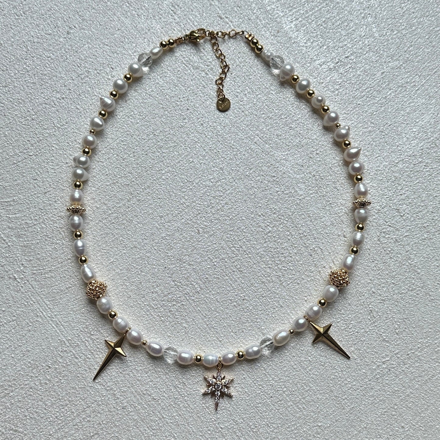 Gold Star Necklace