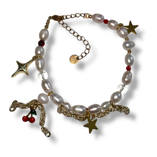 Cherry Star Bracelet