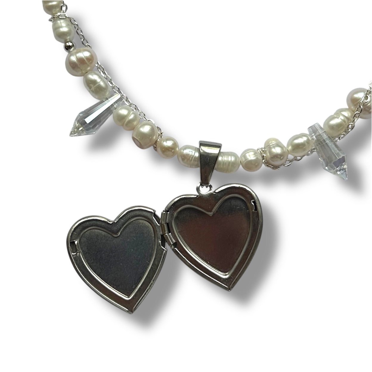 Perlmut Heart Necklace
