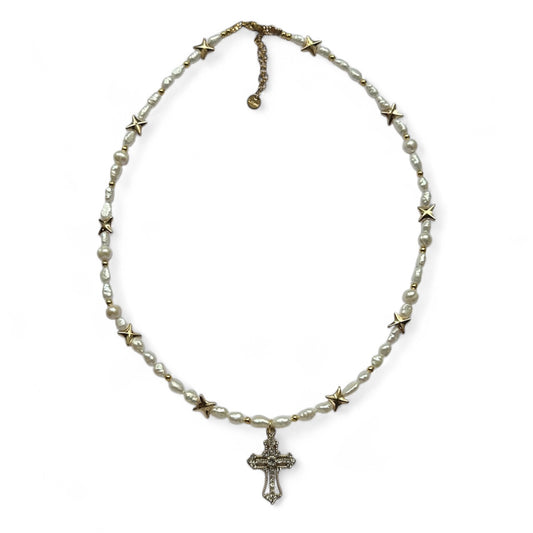 Gold Cross Necklace