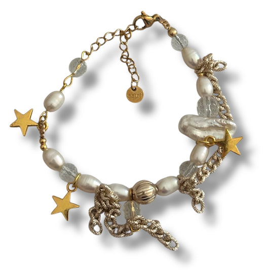 Gold Star Bracelet