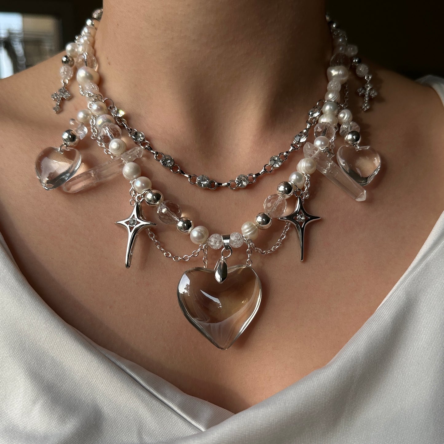 ☆ Moonstar Love Necklace ☆