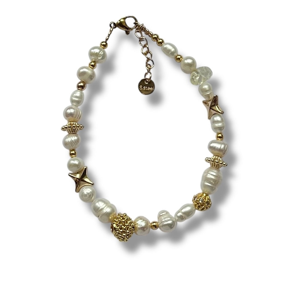 Gold Cherry Bracelet