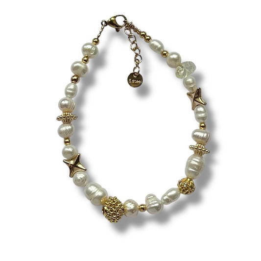 Gold Cherry Bracelet