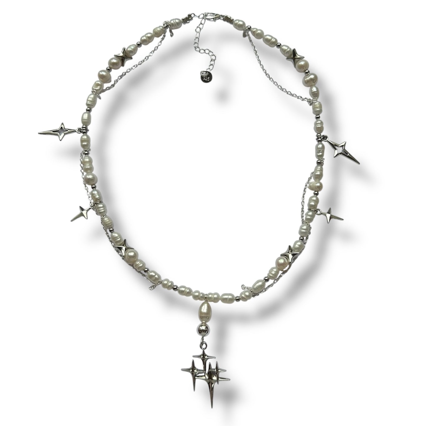 Grey Galaxy Necklace